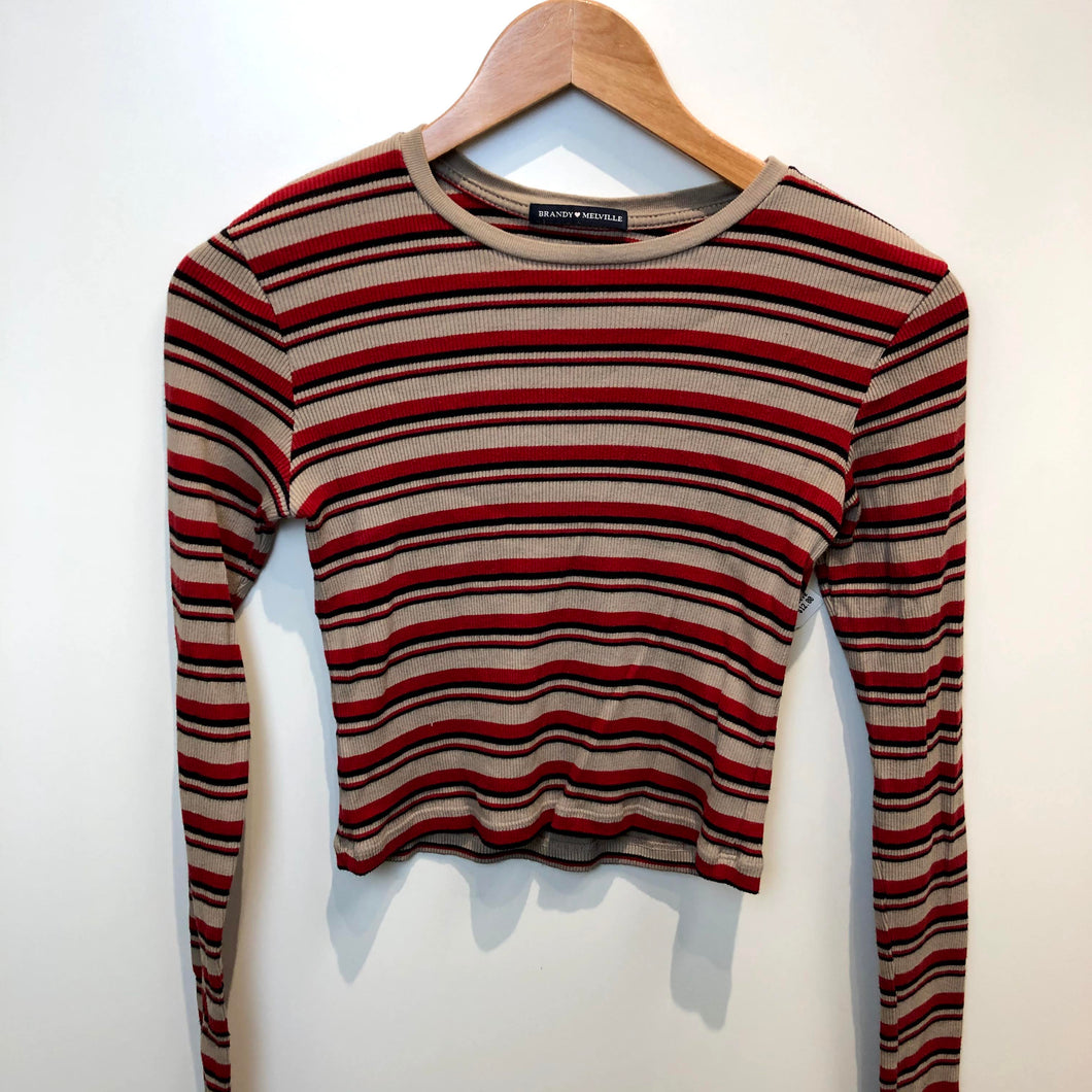 Brandy Melville Womens Long Sleeve Top Size Small