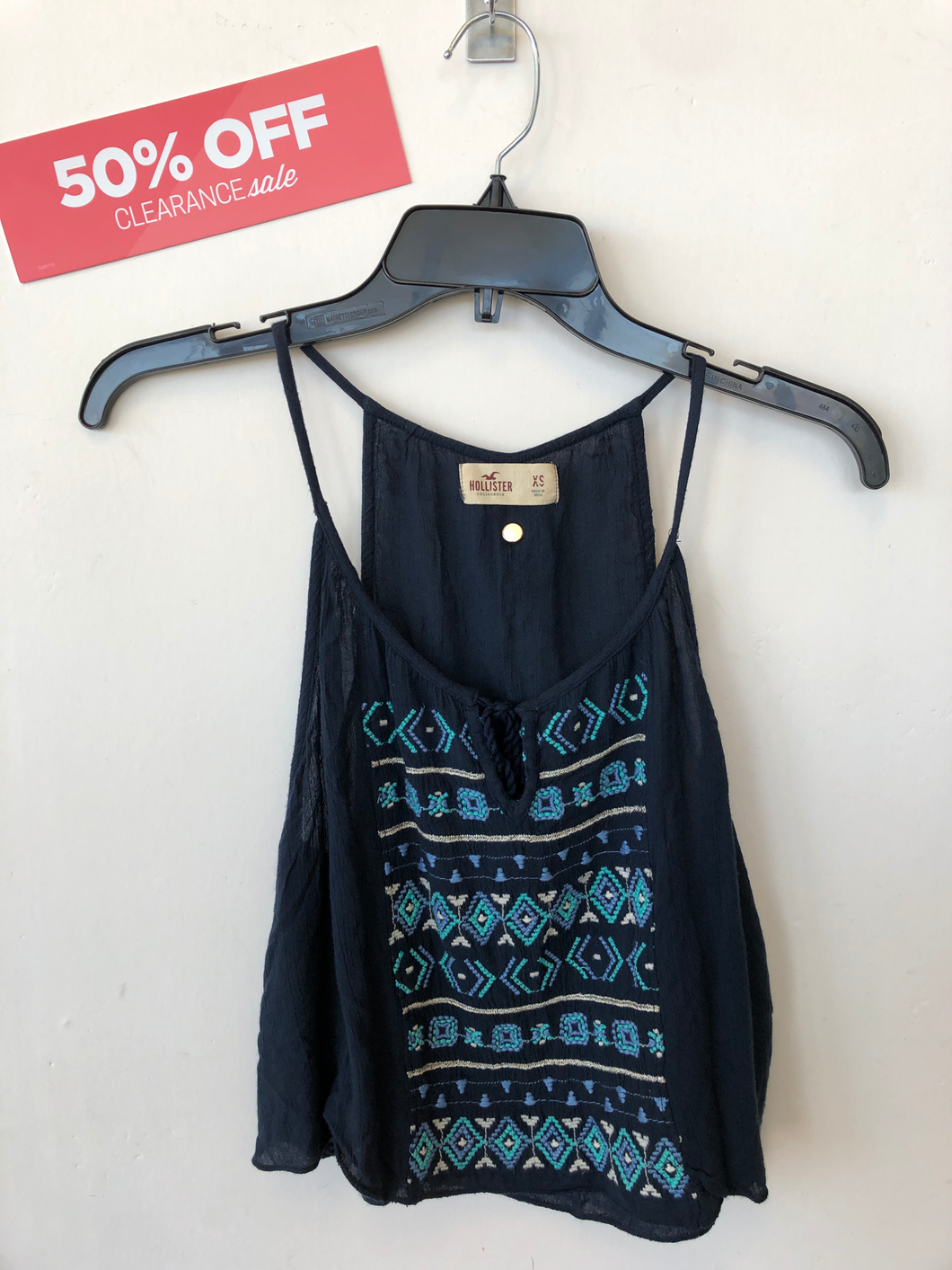 Hollister Tank Top Size Extra Small